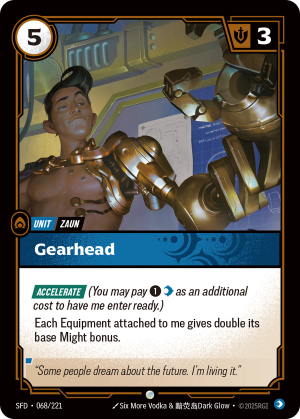 SFD-068/221 | Gearhead | Common