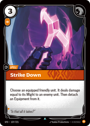 SFD-107/221 | Strike Down | Uncommon