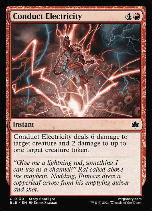 BLB-0130 | Conduct Electricity | EN  | - | Non-Foil
