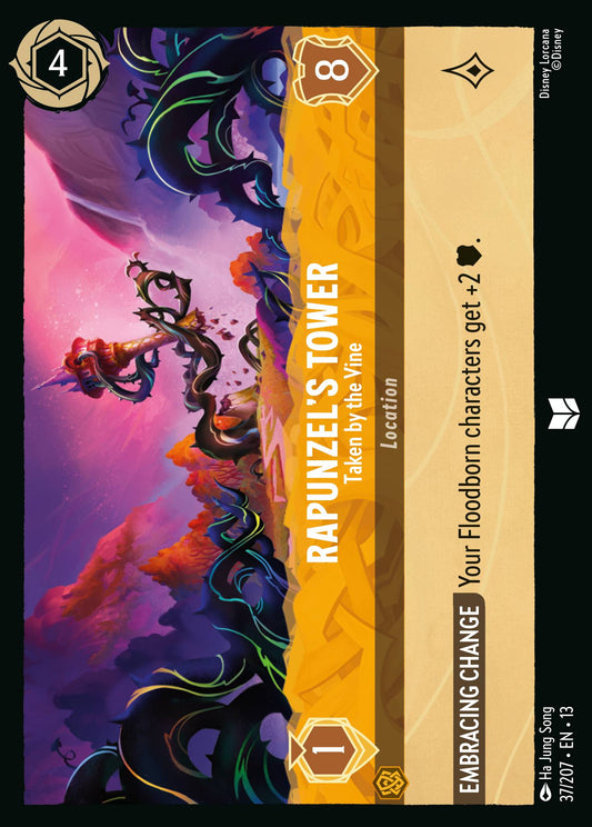 Set 13-37 Rapunzel's Tower - Taken by the Vine | Uncommon