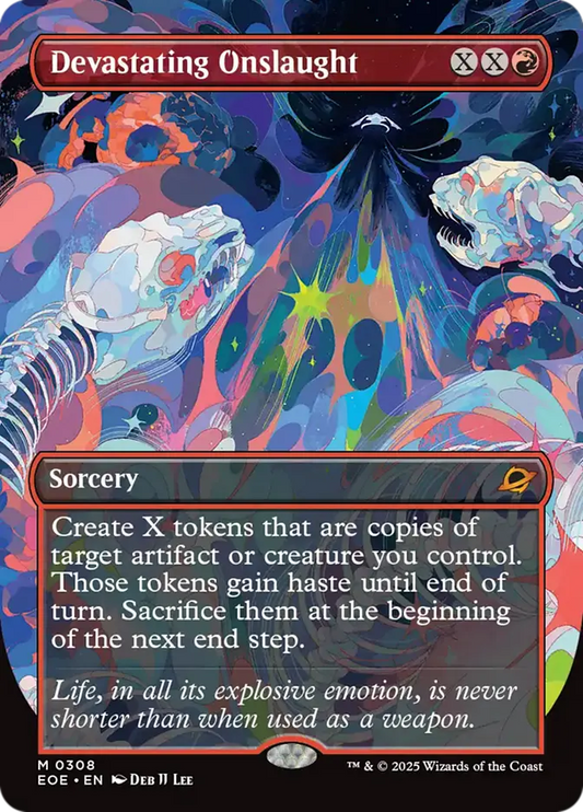 EOE-308 Devastating Onslaught (Borderless) | Mythic (EN)