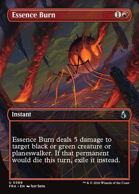 FRA-369 Essence Burn (Borderless) | Uncommon (EN)