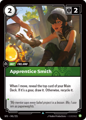 SFD-041/221 | Apprentice Smith | Uncommon