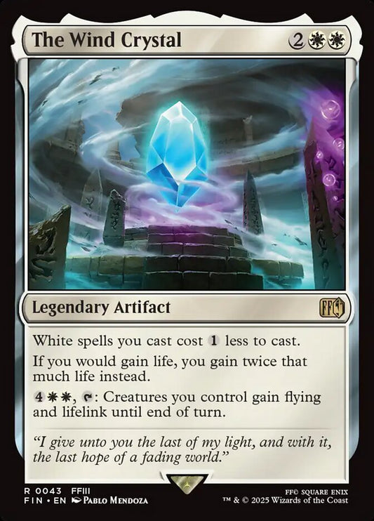 FIN-0043 | The Wind Crystal | EN  | - | Non-Foil
