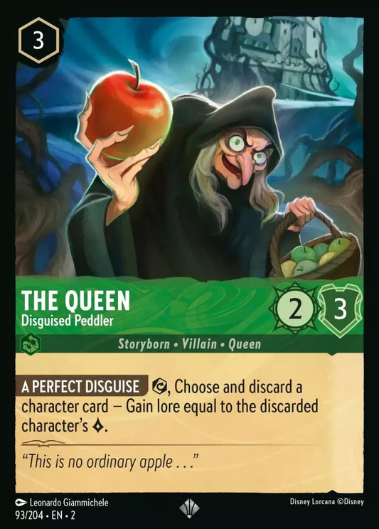 Set 2-093 | The Queen - Disguised Peddler | Super Rare