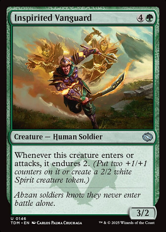 TDM-0146 | Inspirited Vanguard | EN  | - | Foil