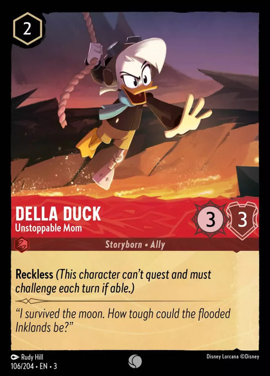 Set 3-106 | Della Duck - Unstoppable Mom | Common
