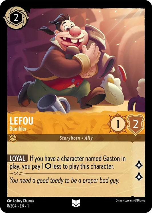 Set 1-008 | LeFou - Bumbler |  Uncommon