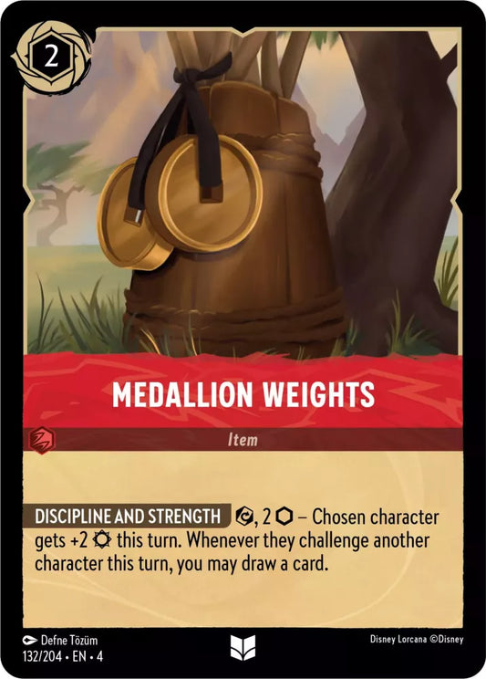 Set 4-132 | Medallion Weights | Uncommon