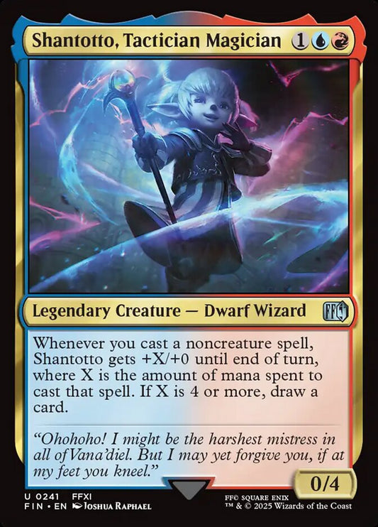 FIN-0241 | Shantotto, Tactician Magician | EN  | - | Foil