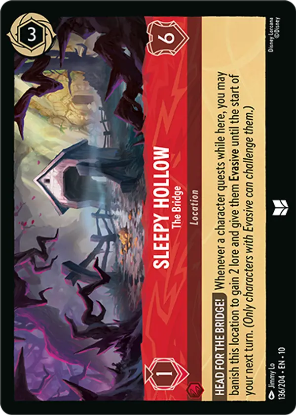 Set 10-136 | Sleepy Hollow - The Bridge | Uncommon