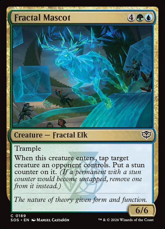SOS-189 Fractal Mascot -EN- C (Foil)