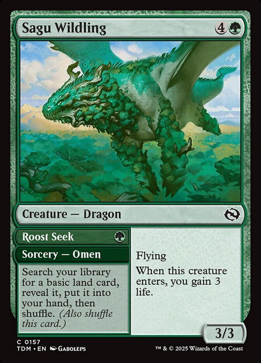 TDM-0157 | Sagu Wildling // Roost Seek | EN  | - | Foil