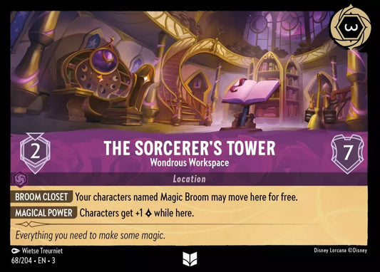 Set 3-068 | The Sorcerer's Tower - Wondrous Workspace | Uncommon