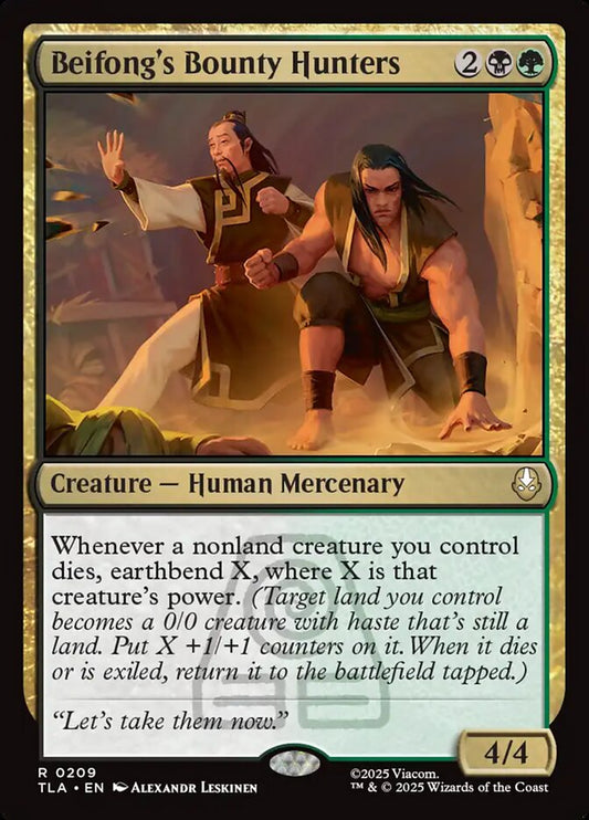 TLA-209 Beifong's Bounty Hunters | Rare (EN)