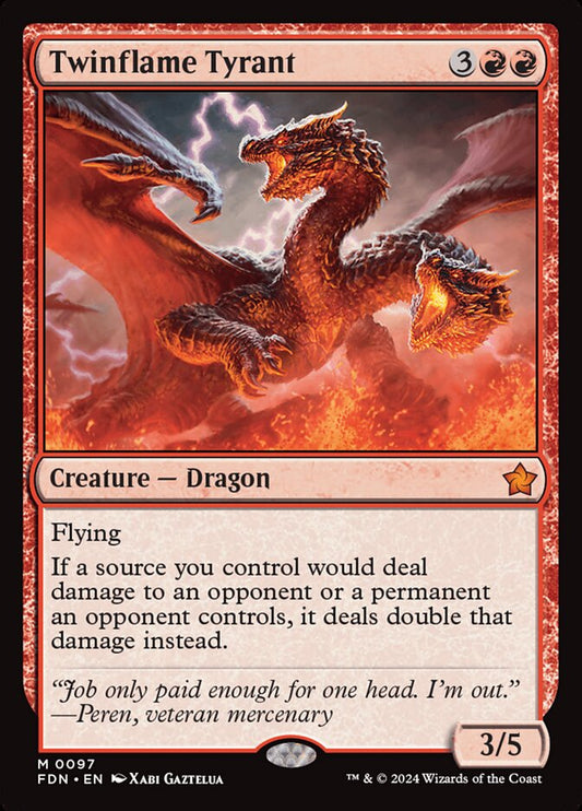 FDN-0097 | Twinflame Tyrant | EN  | - | Foil