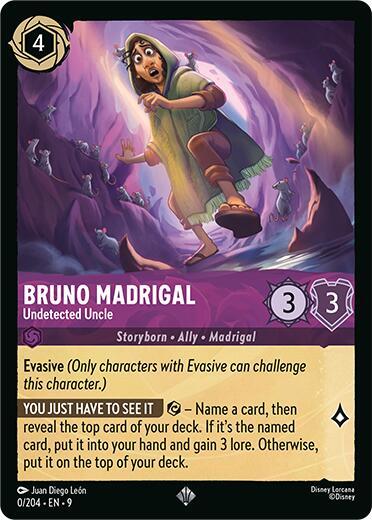 Set 4-039 | Bruno Madrigal - Undetected Uncle | Super Rare