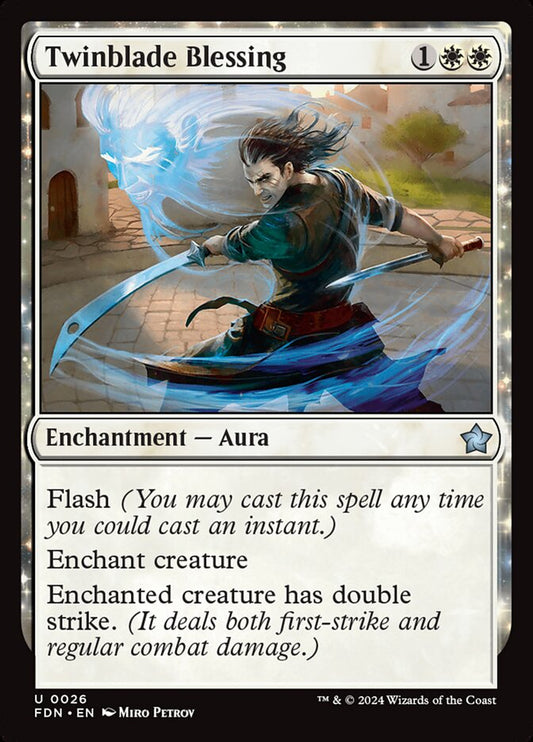 FDN-0026 | Twinblade Blessing | EN  | - | Non-Foil