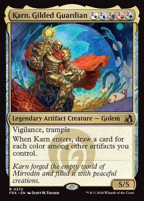 FRA-272 Karn, Gilded Guardian | Rare (EN)