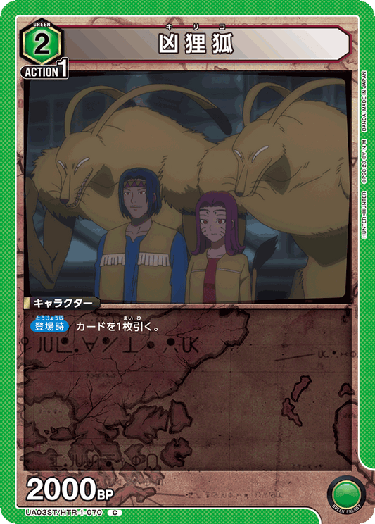 UA03ST/HTR-1-070  | 凶狸狐 | C