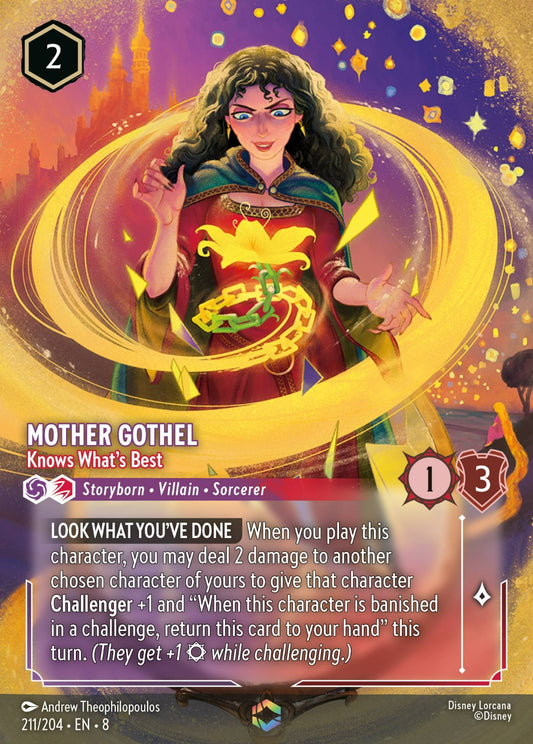 Set 8-211 | Mother Gothel - Knows What's Best | Enchanted