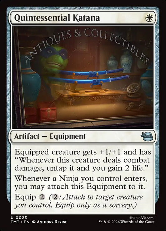 TMT-0023 | Quintessential Katana | EN  | - | Foil