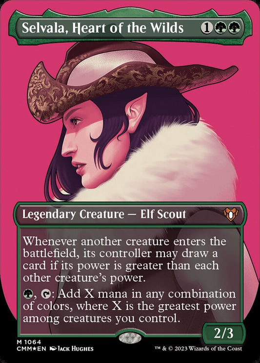 CMM-1064 | Selvala, Heart of the Wilds | EN  | - | Foil