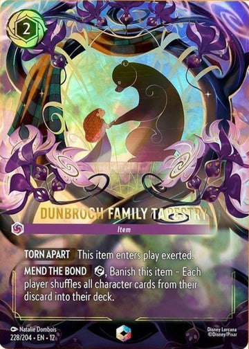 Set12-228 | DunBroch Family Tapestry | Rare | Foil