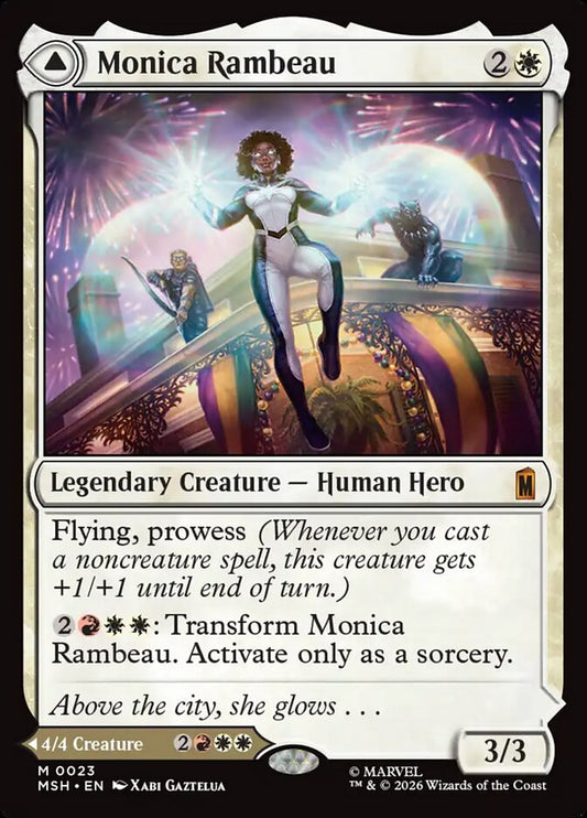 MSH-023 Monica Rambeau // Photon, Living Light | Mythic (EN)