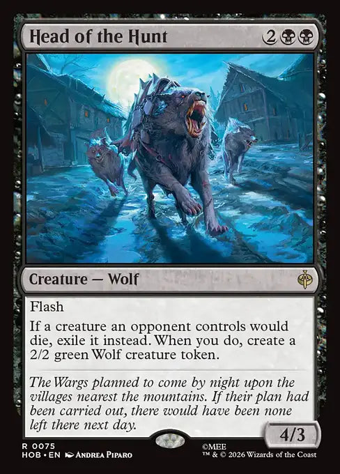 HOB-075 Head of the Hunt | Rare (EN)