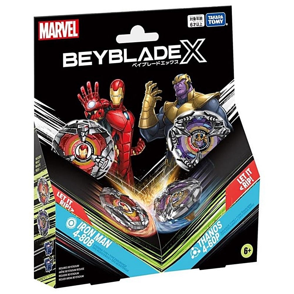 TAKARA TOMY戰鬥陀螺X BEYBLADE BXG-30 漫威 鋼鐵人 薩諾斯