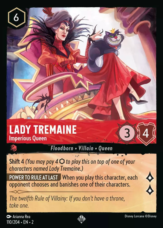 Set 2-110 | Lady Tremaine - Imperious Queen | Super Rare