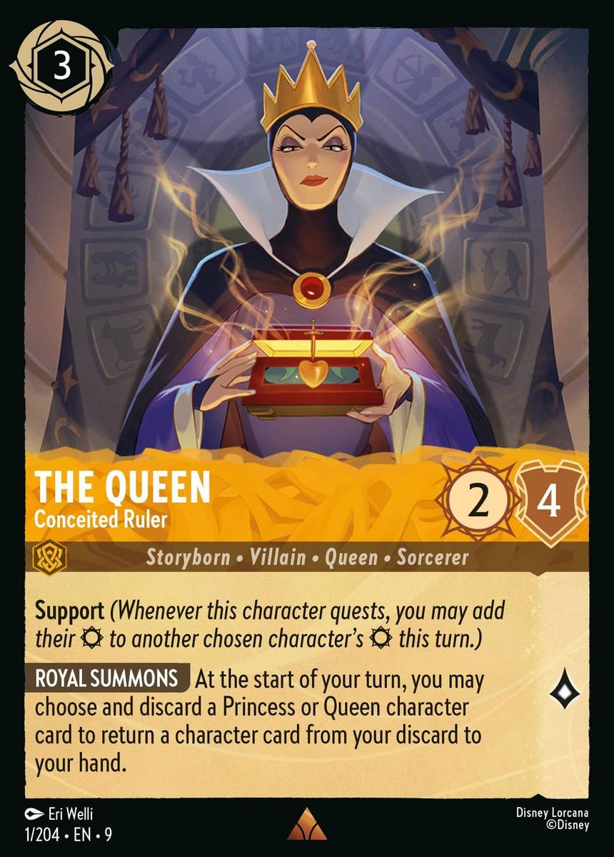 Set 9-001 | The Queen - Conceited Ruler | Rare