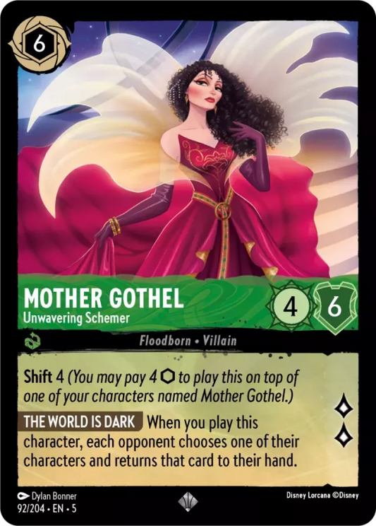 Set 5-092 | Mother Gothel - Unwavering Schemer | Super Rare