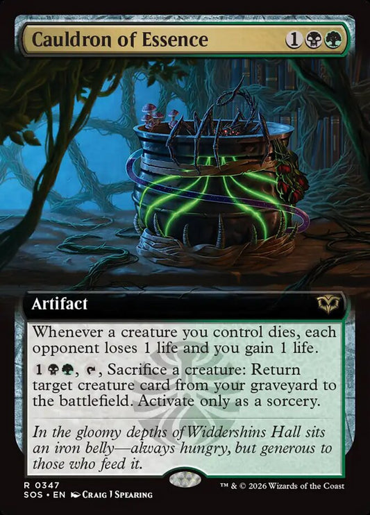 SOS-347 Cauldron of Essence -EN- R (Foil)