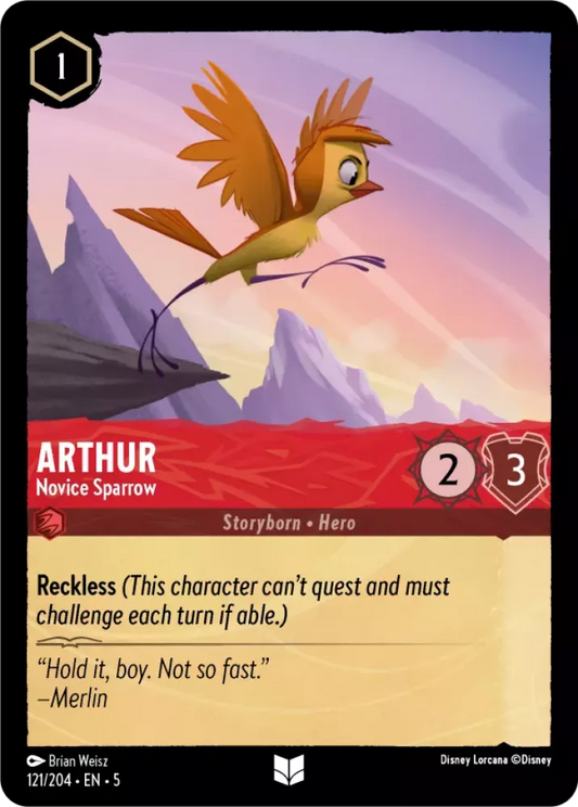 Set 5-121 | Arthur - Novice Sparrow | Uncommon
