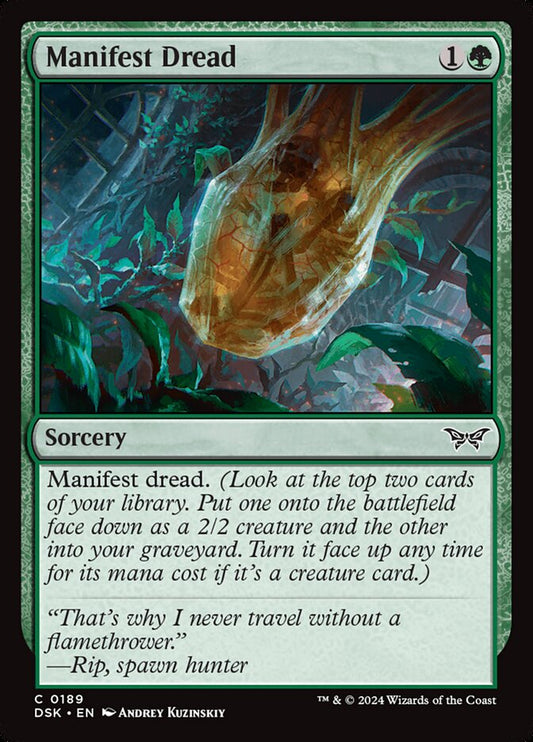 DSK-0189 | Manifest Dread | EN  | - | Foil