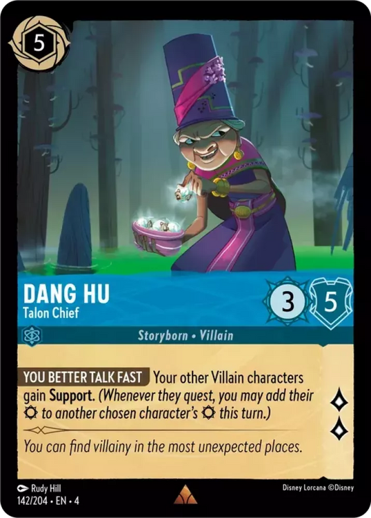 Set 4-142 | Dang Hu - Talon Chief | Rare