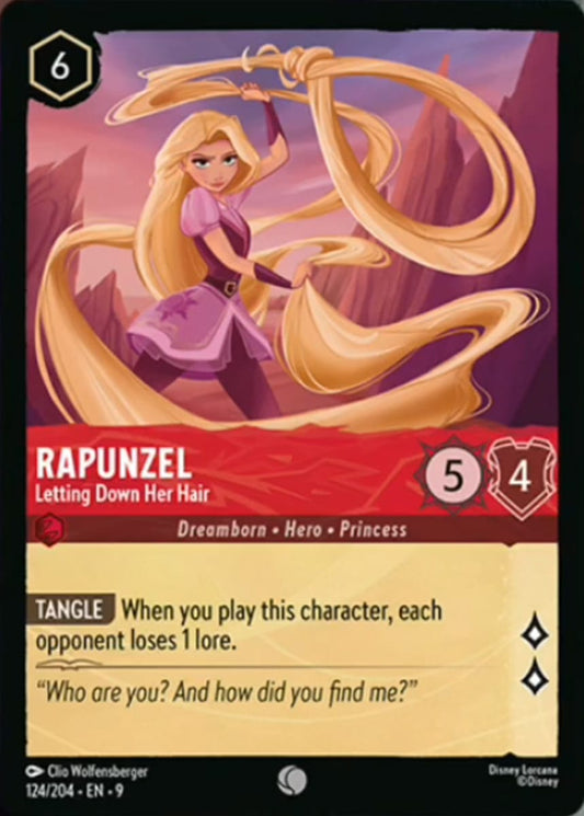 Set 9-124 | Rapunzel - Letting Down Her Hair | Common