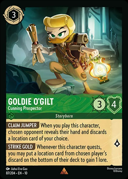 Set 10-087 | Goldie O'Gilt - Cunning Prospector | Rare