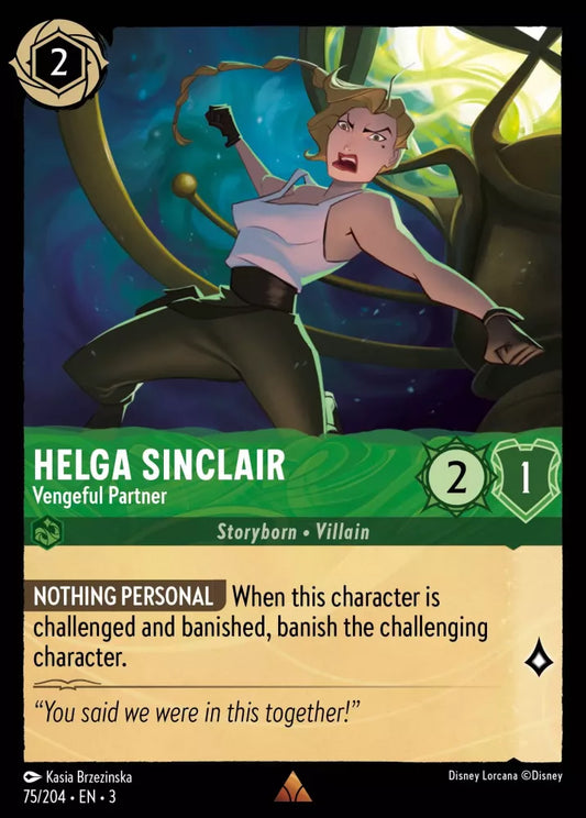 Set 3-075 | Helga Sinclair - Vengeful Partner | Rare