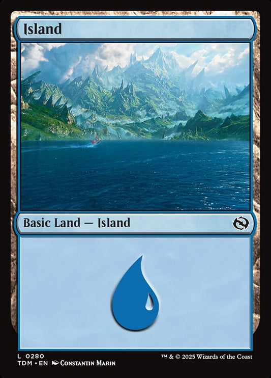 TDM-0280 | Island | EN  | - | Non-Foil
