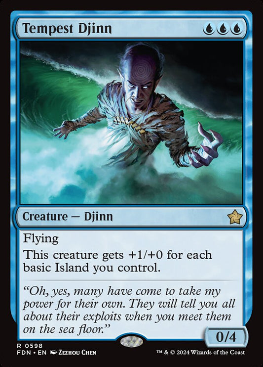 FDN-0598 | Tempest Djinn | EN  | - |