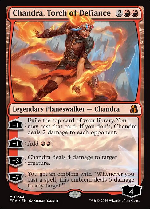 FRA-244 Chandra, Torch of Defiance | Mythic (EN)