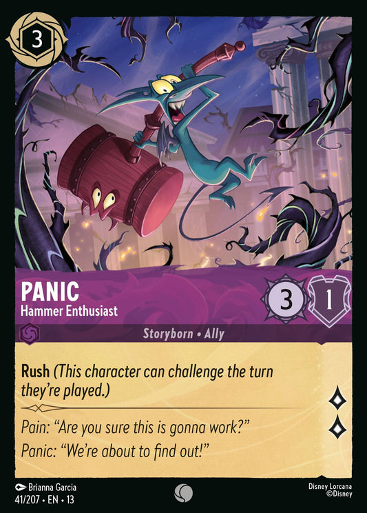 Set 13-41 Panic - Hammer Enthusiast | Common