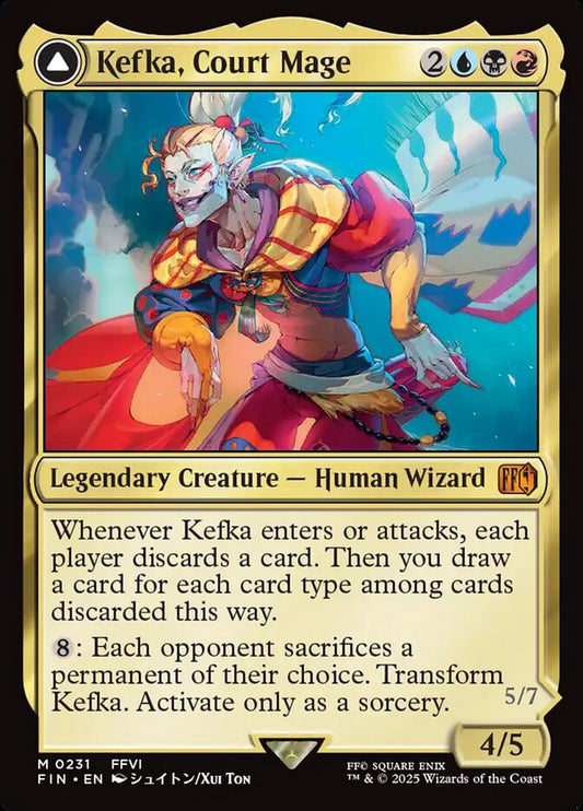 FIN-0231 | Kefka, Court Mage // Kefka, Ruler of Ruin | EN  | - | Non-Foil