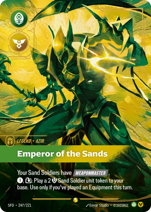 SFD-247/221 | Emperor of the Sands | Showcase