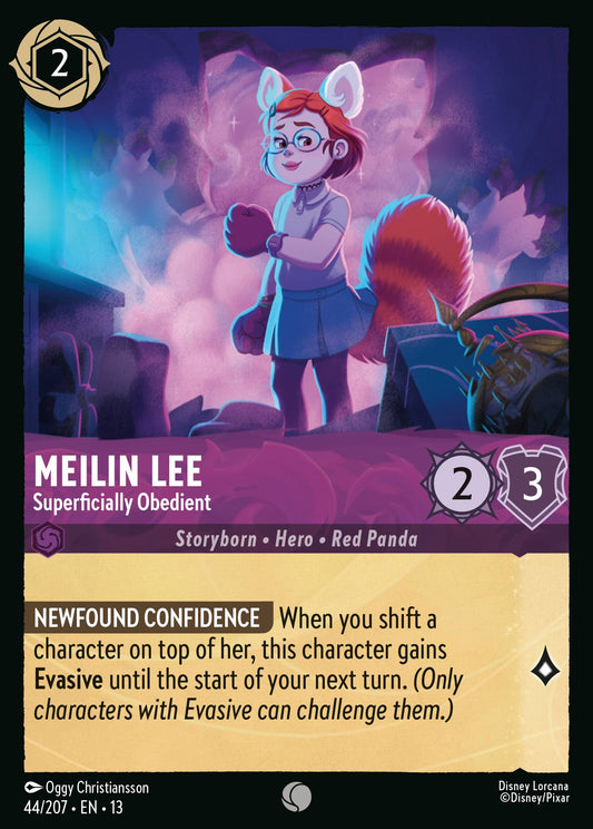 Set 13-44 Meilin Lee - Superficially Obedient | Common