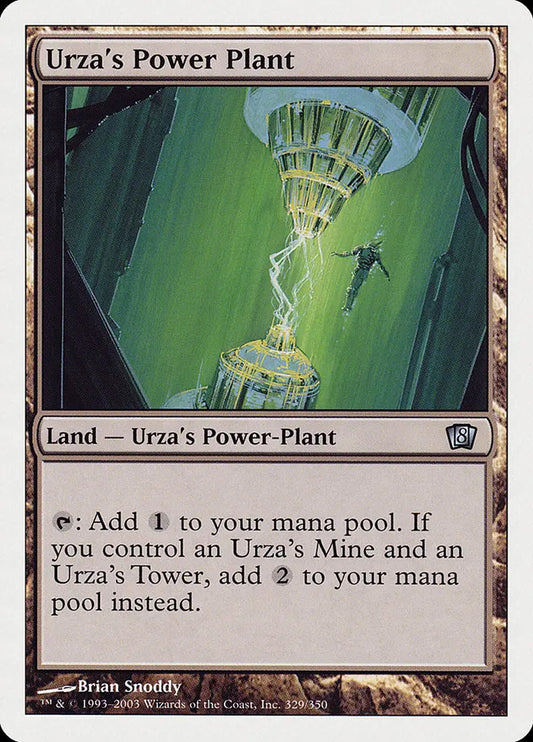 8ED-329 Urza's Power Plant | Uncommon (EN)