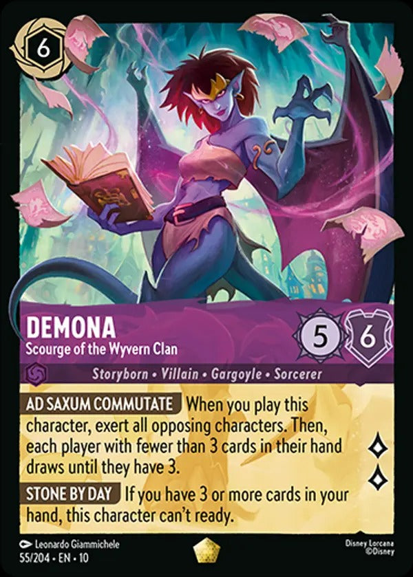 Set 10-055 | Demona - Scourge of the Wyvern Clan | Legendary